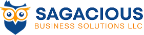 Owl logo for Sagacious Business Solutions LLC.
